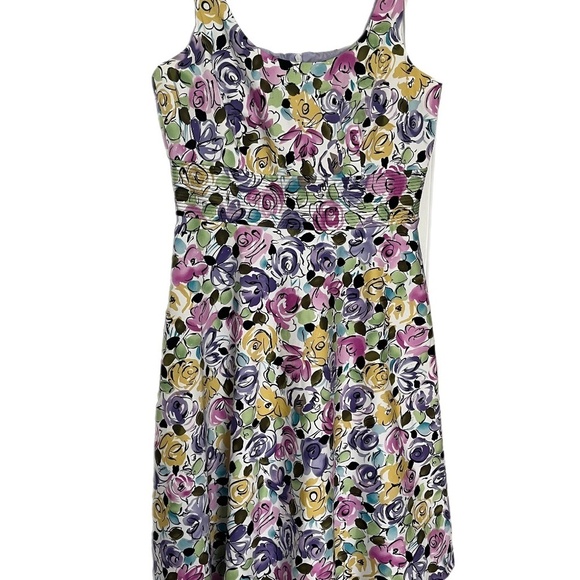 Feminine Easter Romantic Floral Flirty Sexy Summer Garden Party Classic Dress - Picture 1 of 4